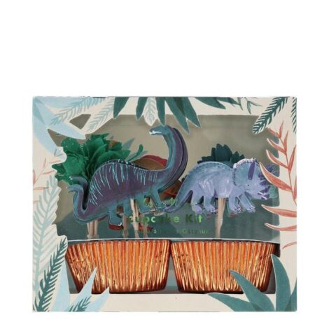 Kit cupcake dinosaurios