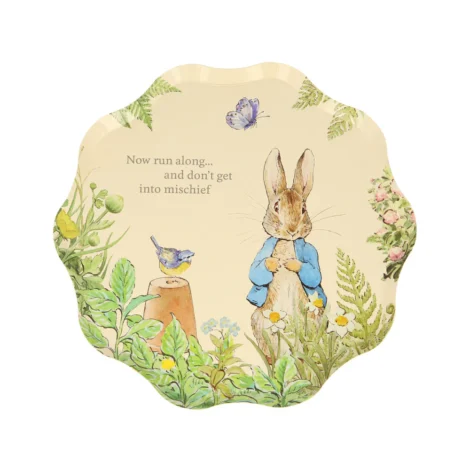 Plato mediano Peter Rabbit