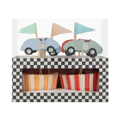 Kit cupcakes coche de carreras